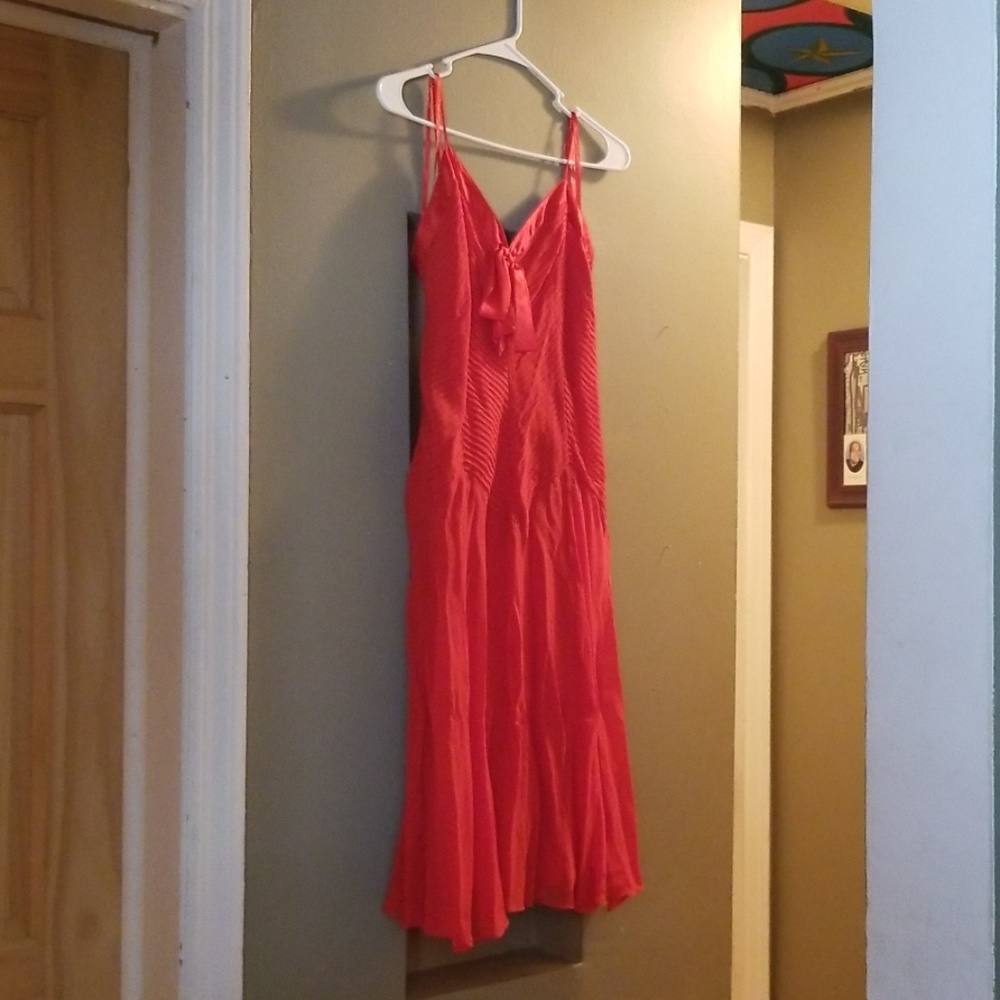 Red dress